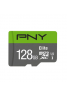 PNY 128GB Elite Class 10 U1 microSDXC Flash Memory Card 100MBs